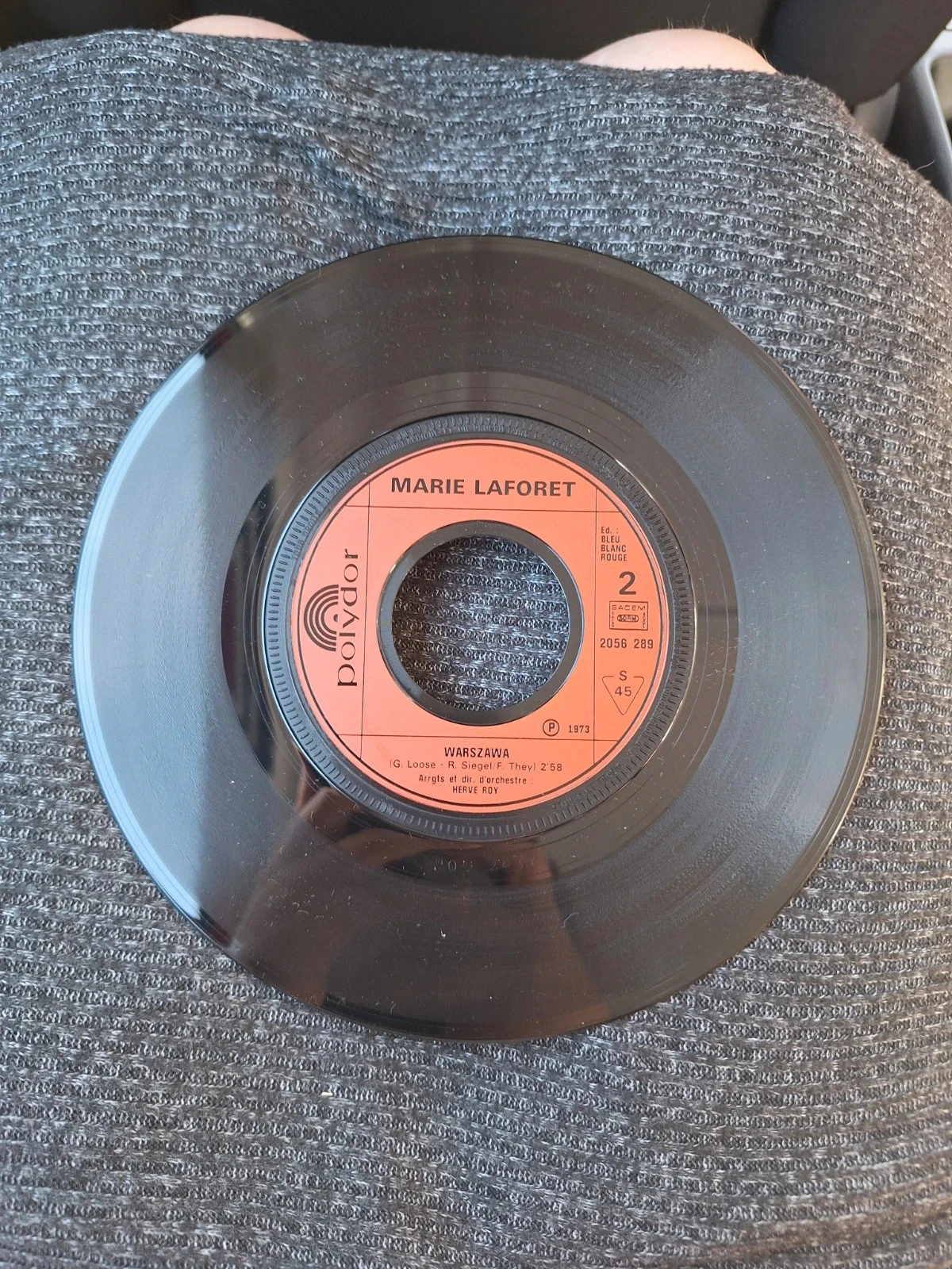 Vinyl 45T Marie Laforet Warszawa – photo 3